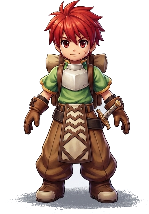 A young Novice ready for adventure